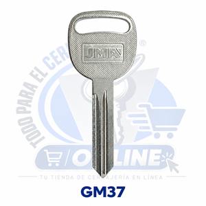Llave Chevrolete GM37