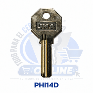 Llave Phillips Alta Seguridad Corta