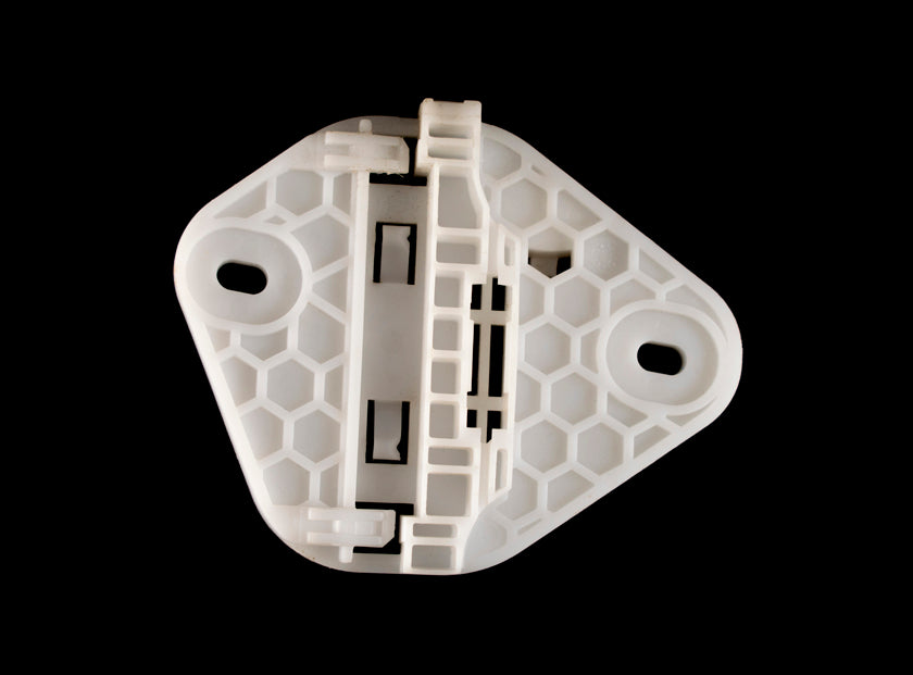 Base Portavidrio Platina Trasera RH 6020114 - clave 6020114