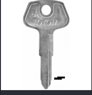 Llave Toyota A74C Lado Derecho — clave A74C