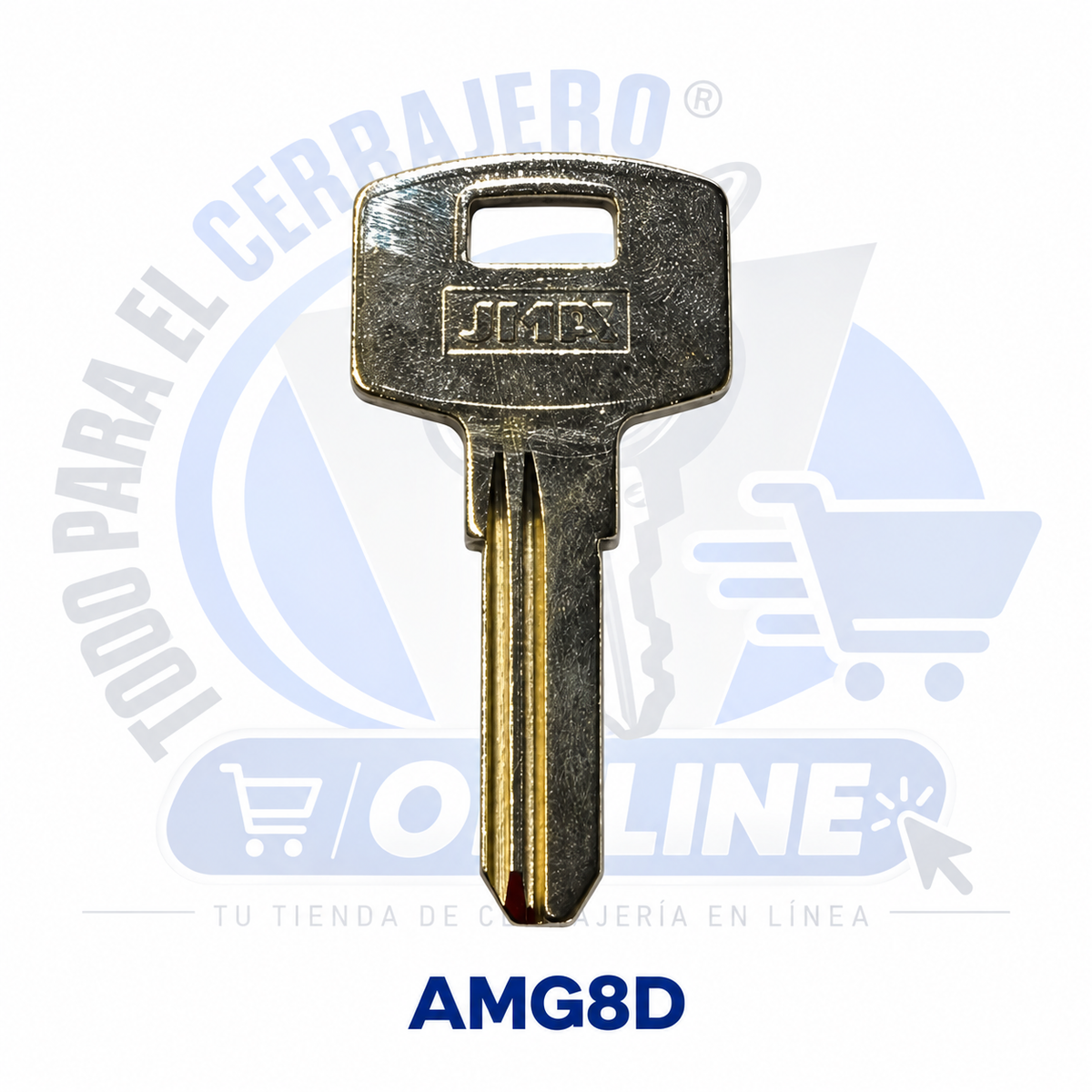 AMG-8D Llave de Alta Seguridad JMA AMG-8D