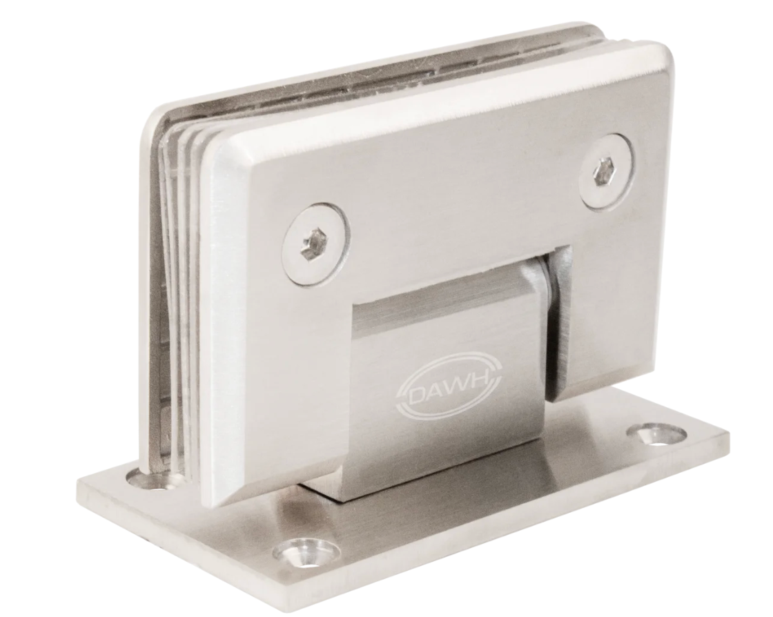 BISAGRA PARA CRISTAL TEMPLADO MURO A VIDRIO ACERO INOX BMVAIS