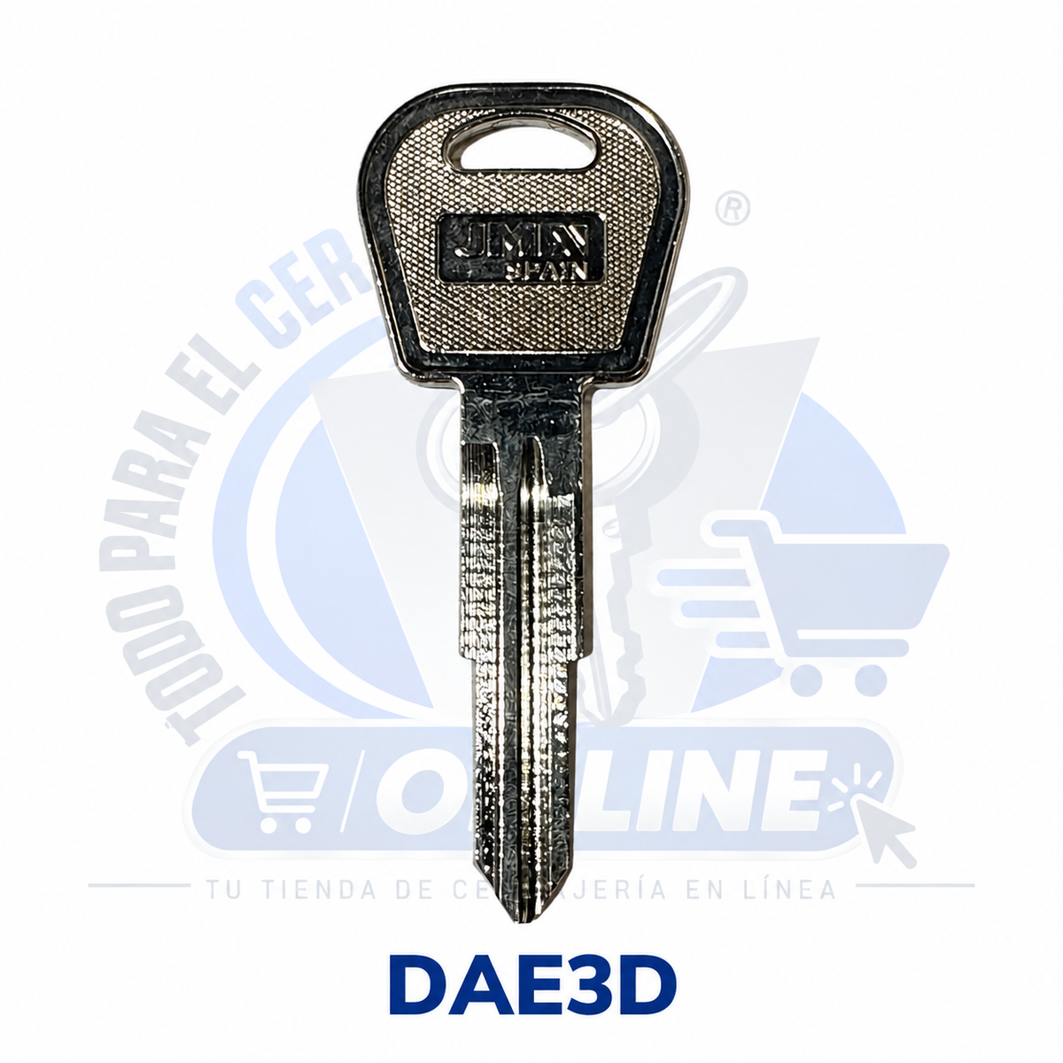 DAE3D Llave Metalica para Matiz DAE3