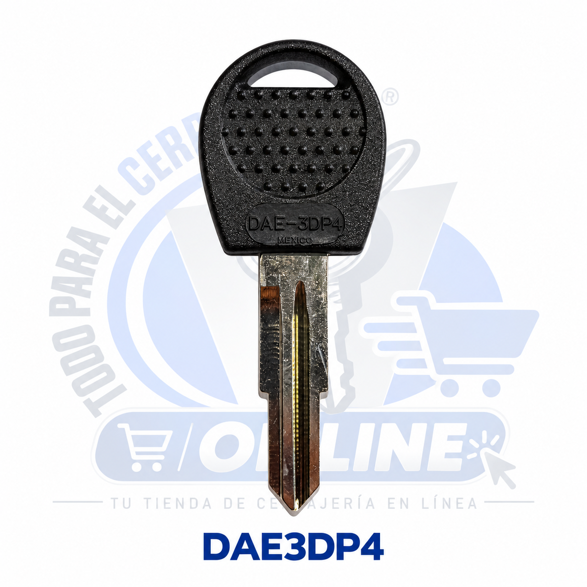DAE3DP4 Llave Metalica para Matiz