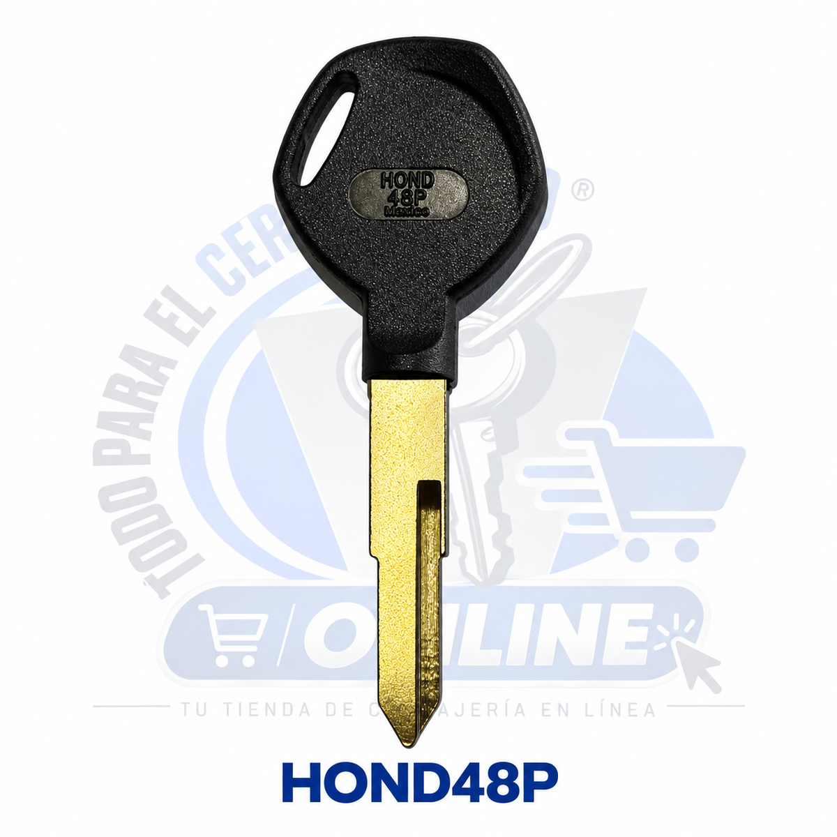 HOND48P Llave Honda para Moto HOND48P