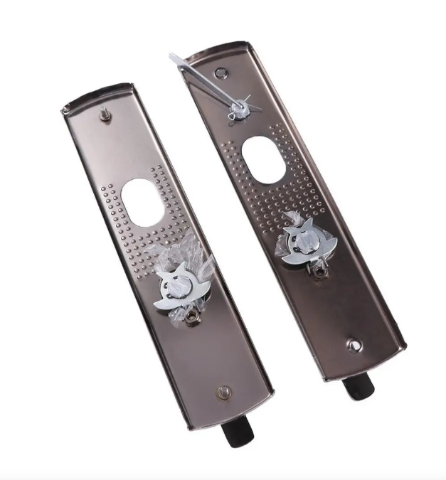 MANPU — manija de puerta de seguridad placa