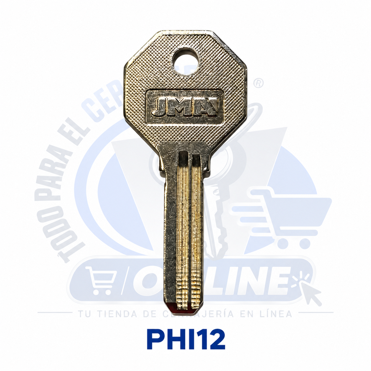 PHI12 Llave Phillips de Alta Seguridad