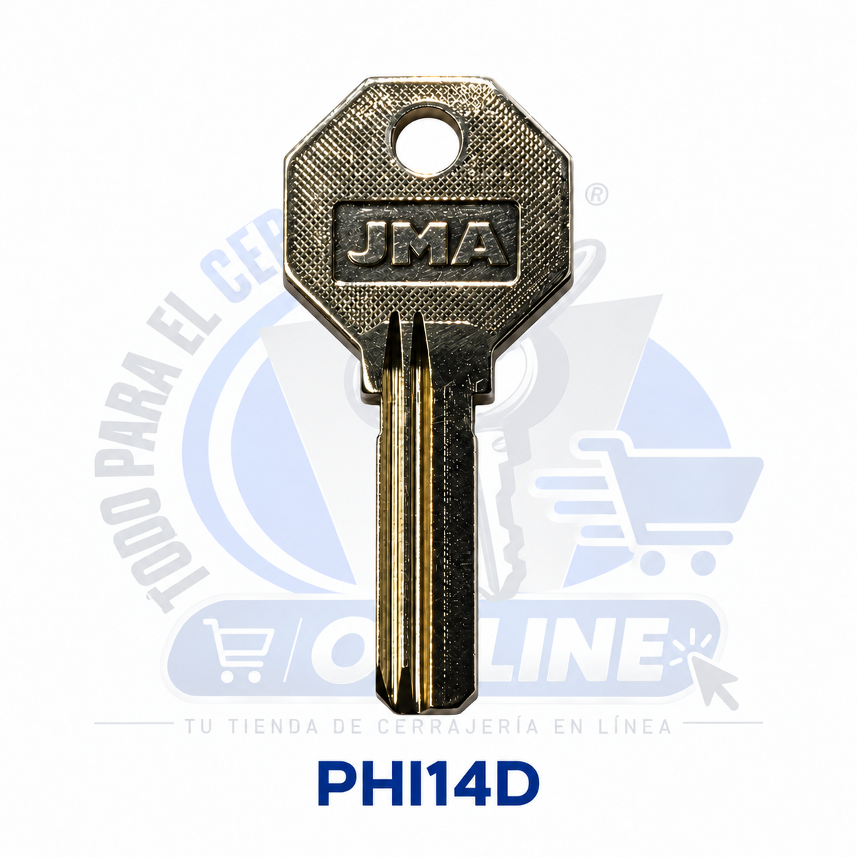 PHI14D Llave Phillips Alta Seguridad Corta