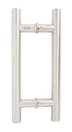 Jaladera Jackson Tipo H Redonda Cristal - CTH60N | Todo Para El Cerrajero
