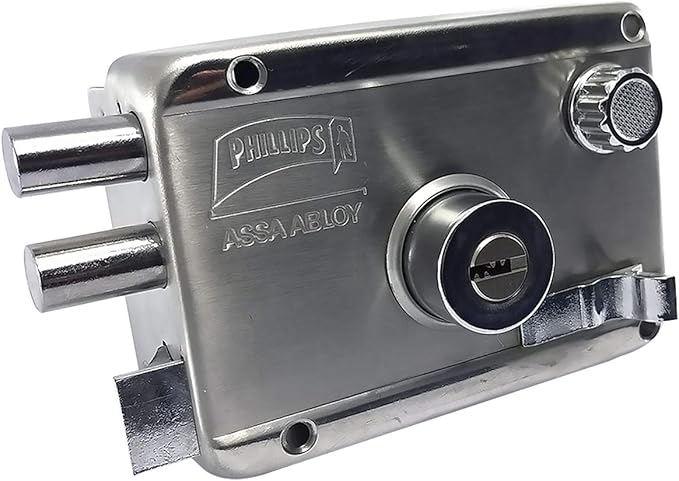 Chapa Phillips de Sobreponer Dos Barras y Resbalon Llave de Puntos HS4100I - HS4100I | Todo Para El Cerrajero