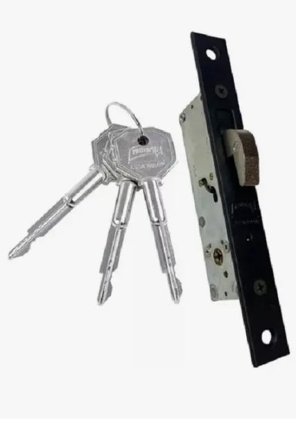 Chapa Phillips Perfil Angosto Negra - X455ANE | Todo Para El Cerrajero