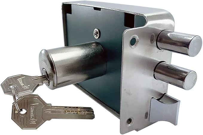 Chapa Phillips de Sobreponer Dos Barras y Resbalon Llave de Puntos HS4100I - HS4100I | Todo Para El Cerrajero