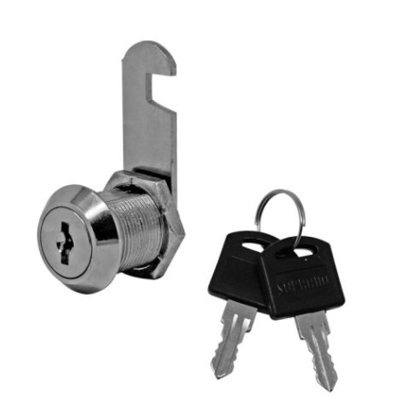 Chapa Herrasa Cromada de 16MM - D1030 | Todo Para El Cerrajero