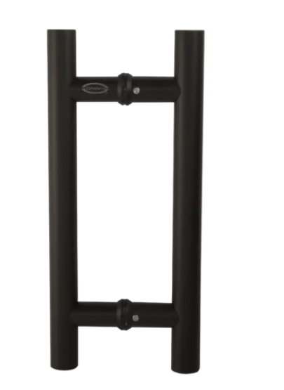 Jaladera Tipo H Redonda 30 Cms - CTH100N | Todo Para El Cerrajero